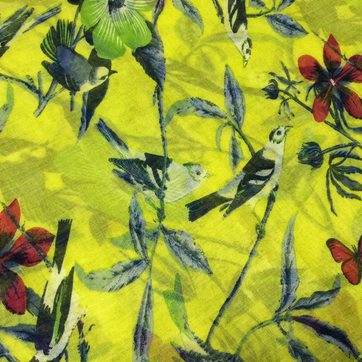 Wrapables.com - Wholesale Scarf - Women's - Wrapables Soft Viscose Bird Print Multi-Style Scarf4