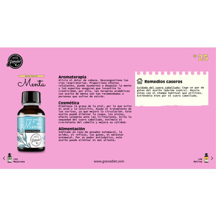 Granadiet - Wholesale Essential Oil - Peppermint Essence 17 Ml1