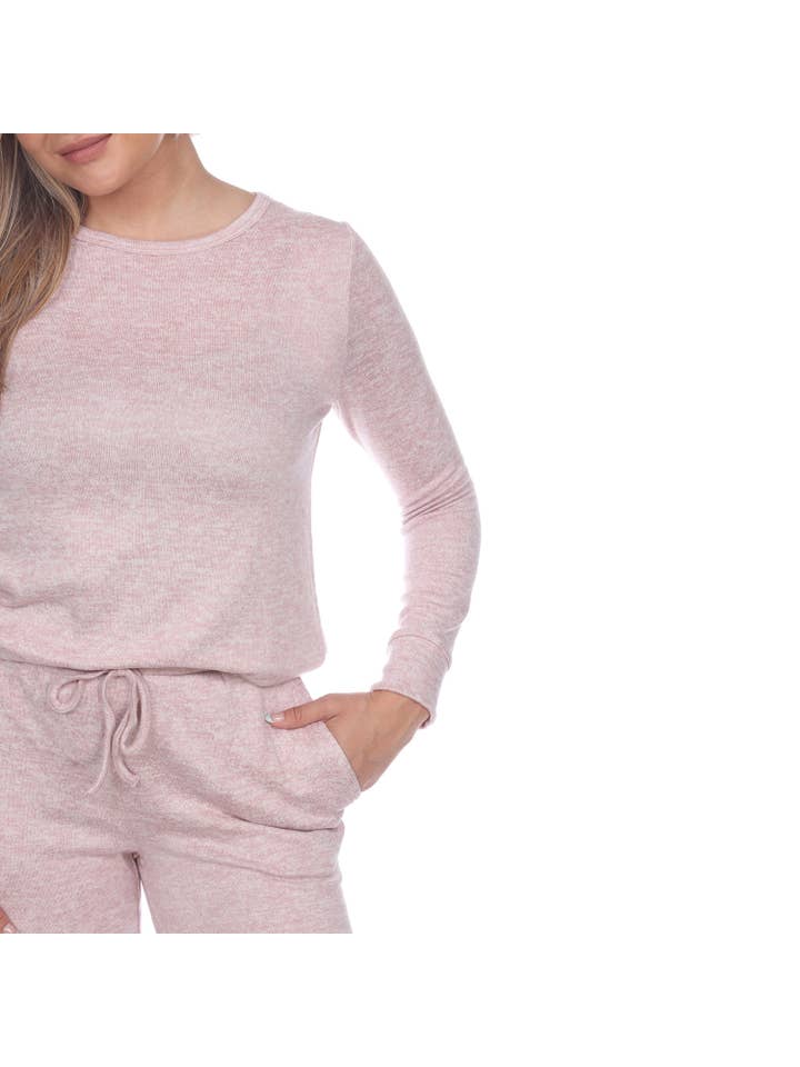 WHITE MARK - Vente Ensemble de vêtements d'intérieur – femme - Ensemble de salon 2 pièces2