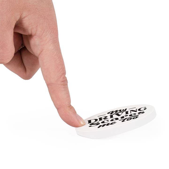 P. Graham Dunn - Wholesale Car Coaster - Unisex - My Driving Scares Me Too Car Coaster (Single Pack)5