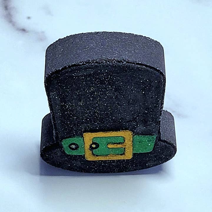 Leprechaun Hat Bath Bomb for wholesale by Kim's Bath Shop LLC