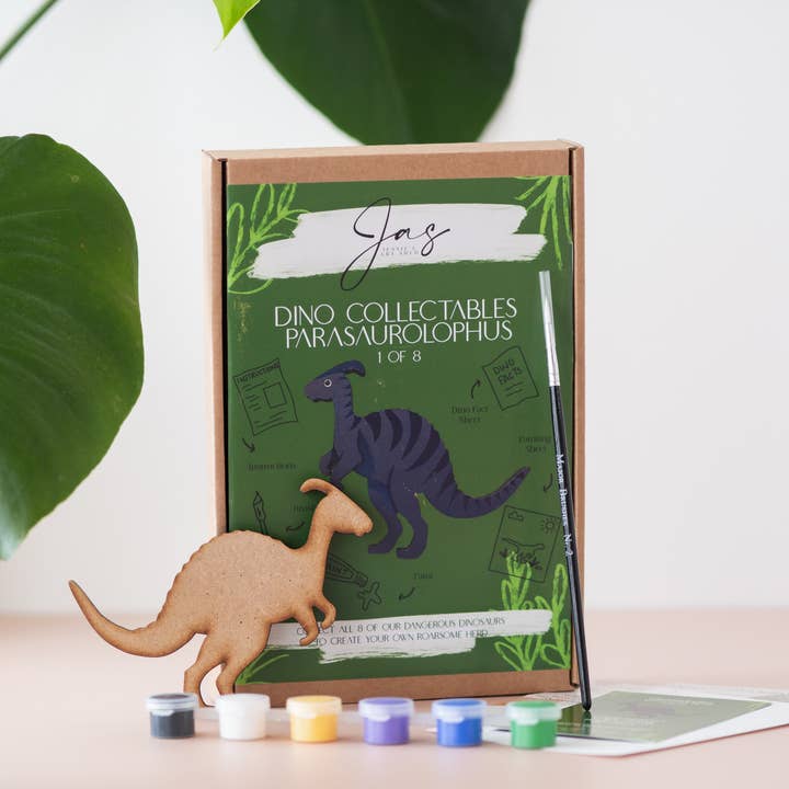 Parasaurolophus - Dino Collectables - Art Kit for wholesale by Jessie's Art Shed Ltd