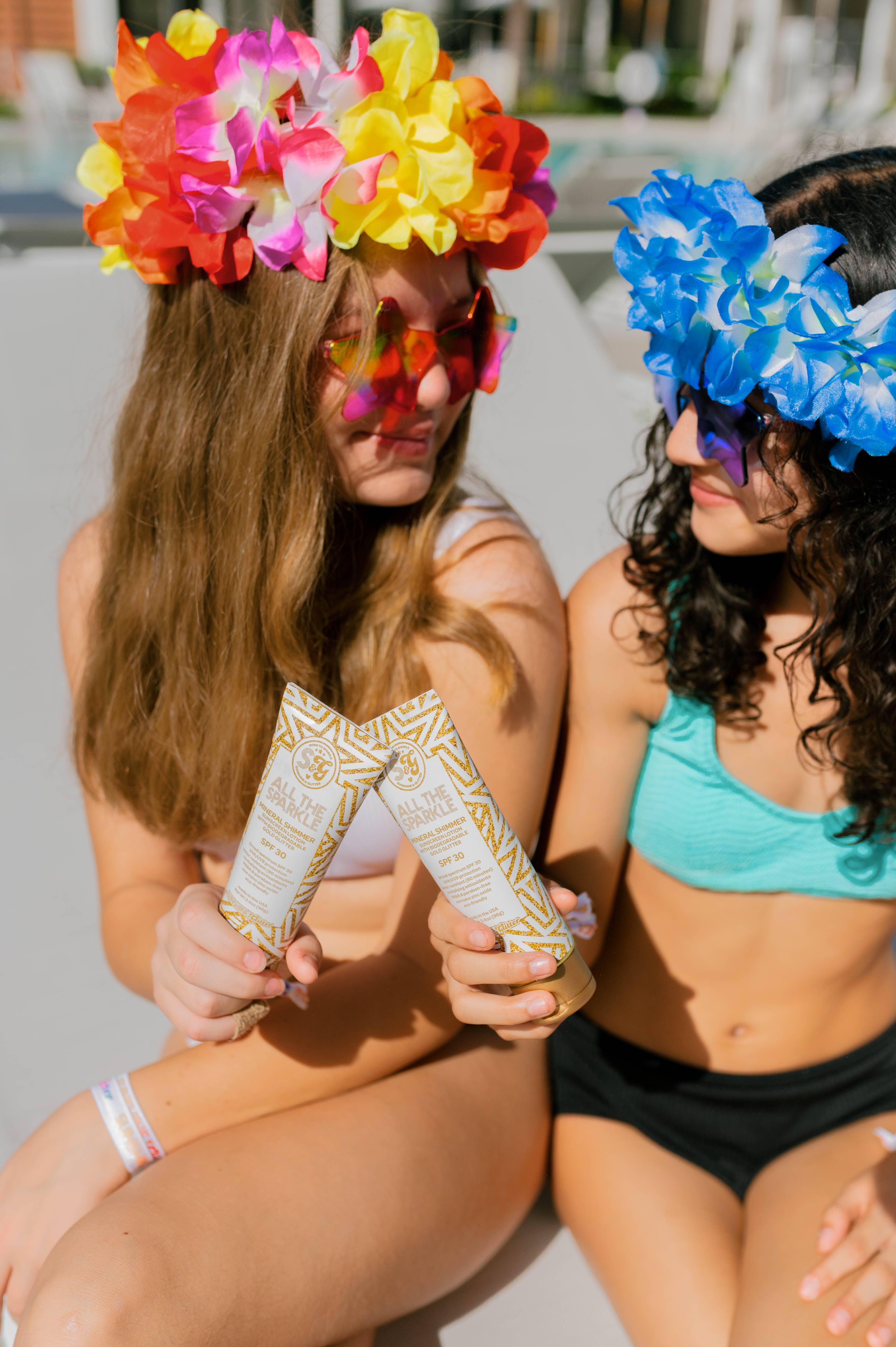 Sunshine & Glitter - Wholesale Sunscreen - All the Sparkle Mineral Shimmer Sunscreen SPF 3010