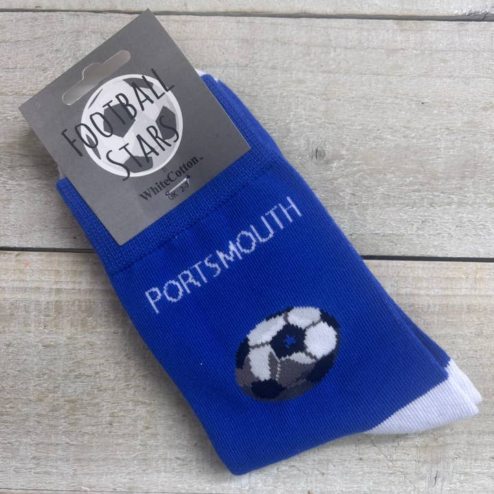 Meias Portsmouth - Futebol Cores Completas. 2 TAMANHOS. S-FB94(-S) por atacado de White Cotton Cards