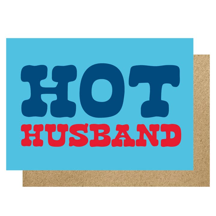 Hot Husband card for wholesale by Lucky Ink