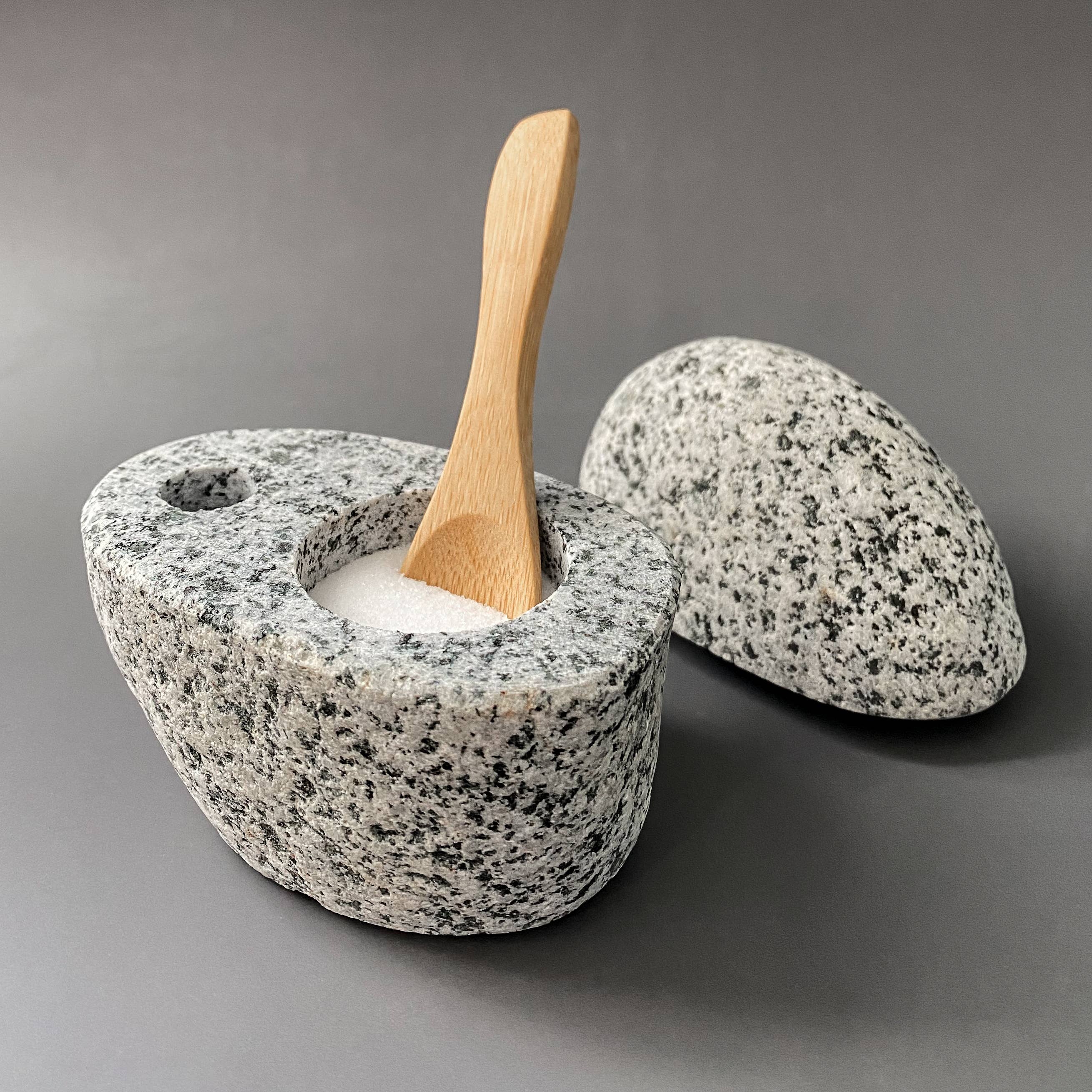 Funky Rock Designs - Wholesale Salt Mill - Stone Salt Cellar2