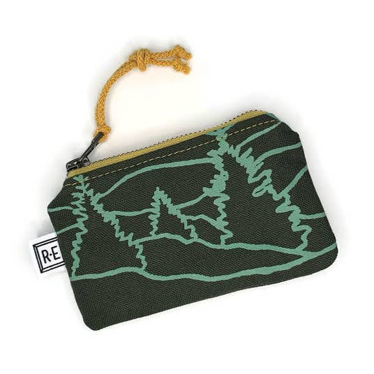 Card Pouch - Roan // Mountain Zipper Pouch for wholesale by Rachel Elise Studio