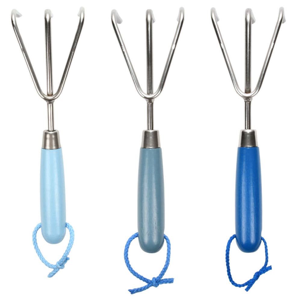 Wholesale Shades of Blue Hand Rake, 3 Asst. Colors for your store - Faire