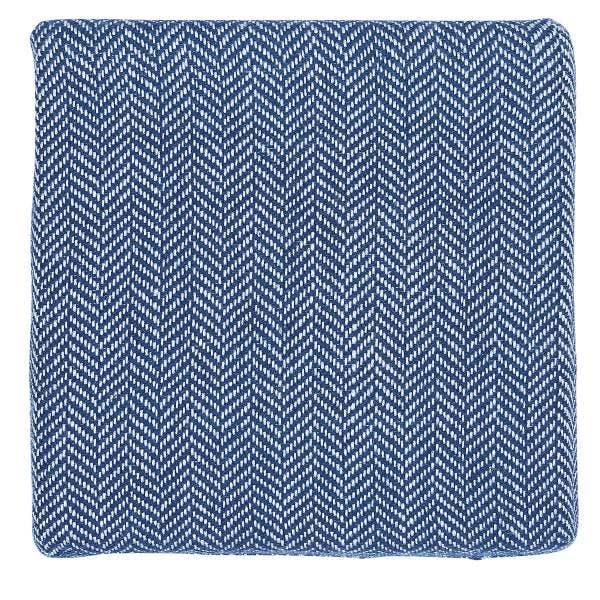 Yellow PET outdoor chair pad. HERRINGBONE for wholesale on Faire