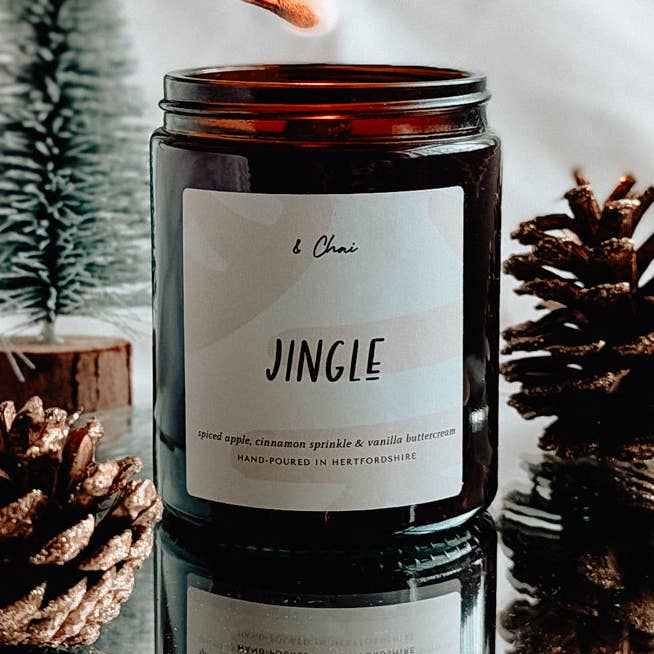 Vela de Soja Jingle | Aroma de Manzana Especiada y Canela para venta al por mayor de & Chai
