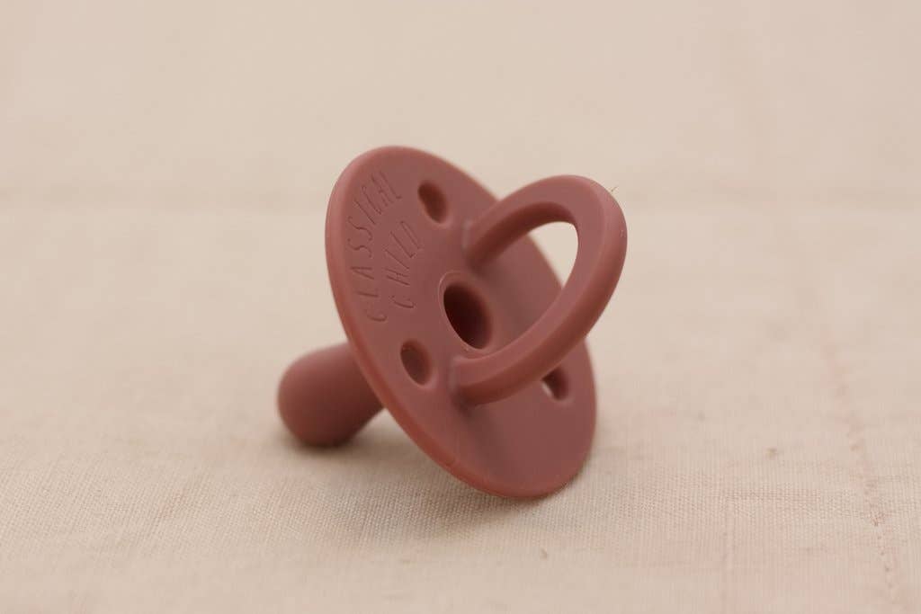 Classical Child - Wholesale Pacifier - Baby - Eco-Friendly Baby Pacifier in Desert Rose Color2