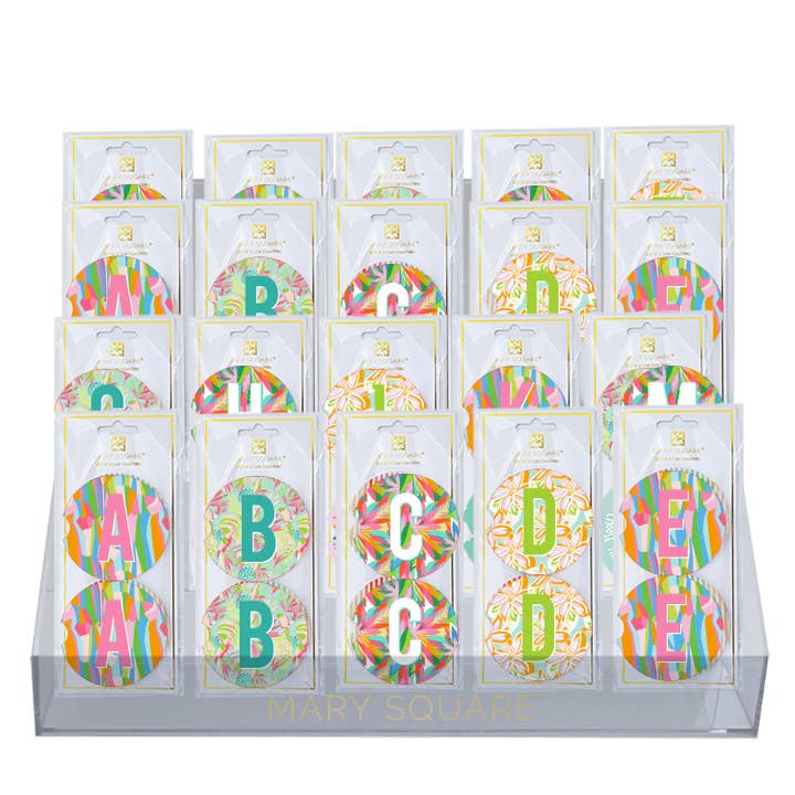 Mary Square - Wholesale Car Coaster - Women's - Car Coasters Prepack
