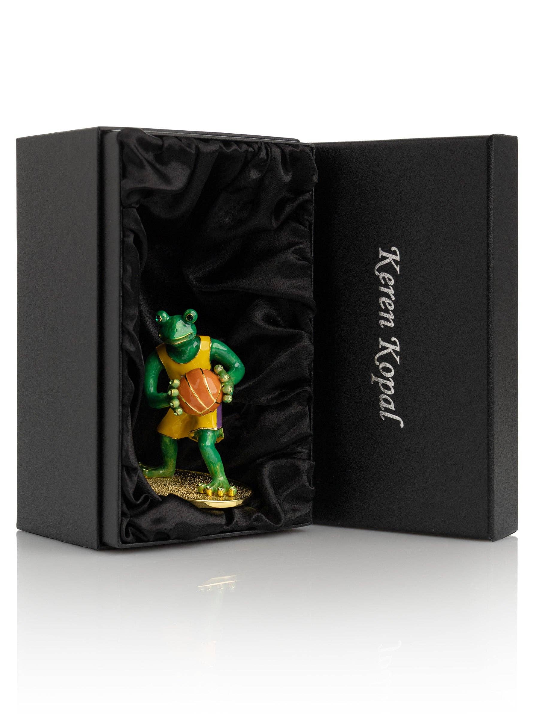 Keren Kopal - Wholesale Decorative Figurine - Frog Playing Basketball10