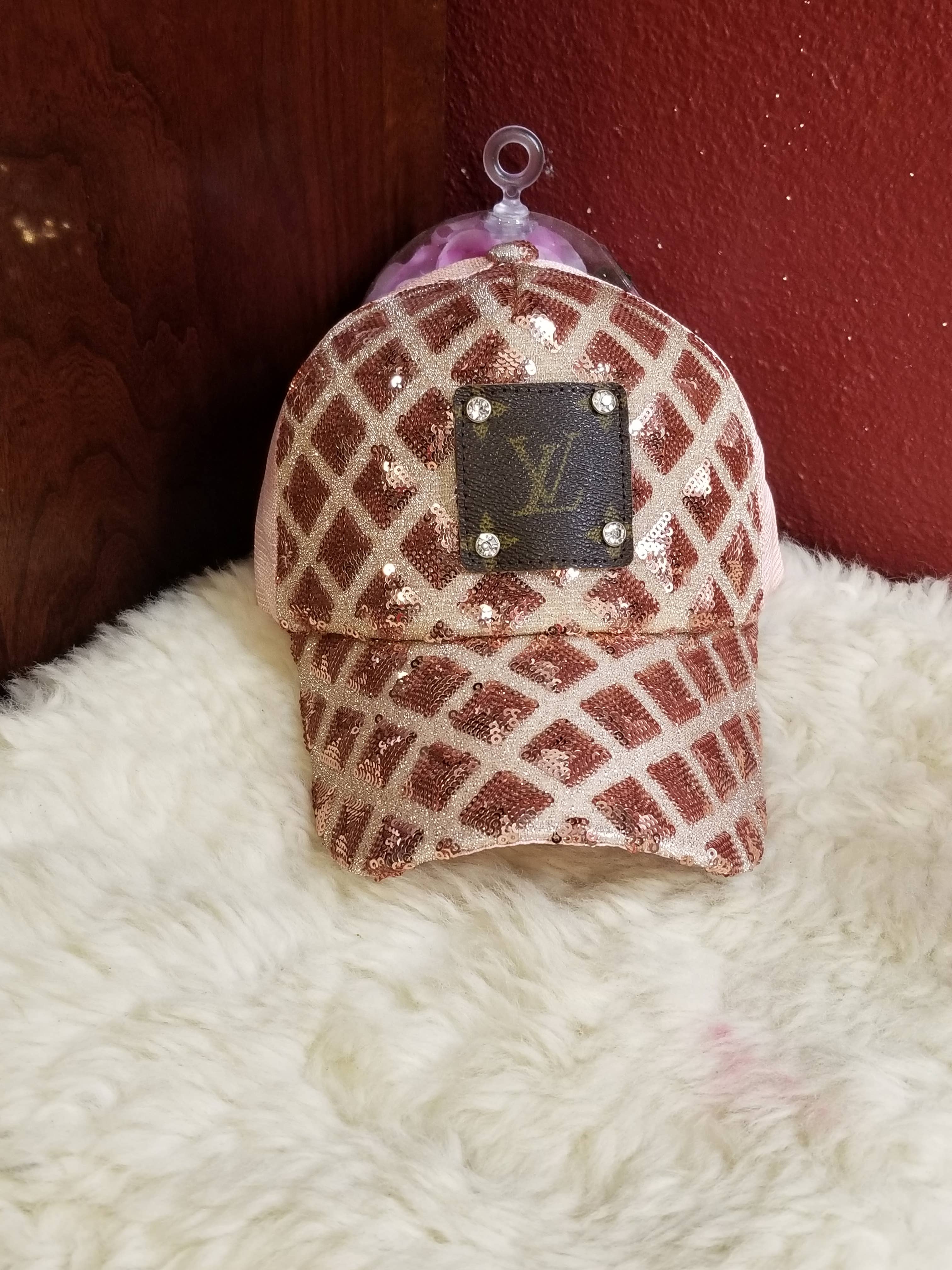 Upcycled Always & Forever accessories - Wholesale Baseball Cap - Women's - Upcycled LV cap1
