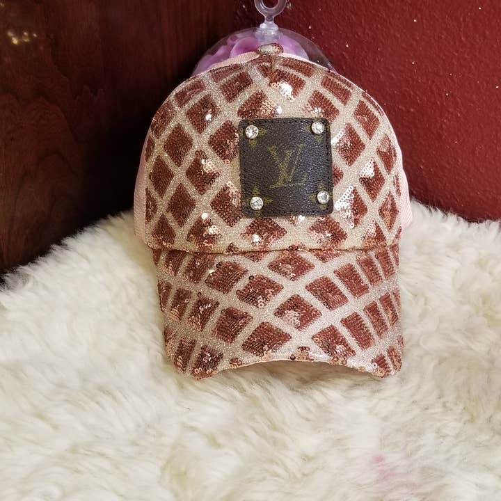 Upcycled Always & Forever accessories - Wholesale Baseball Cap - Women's - Upcycled LV cap1