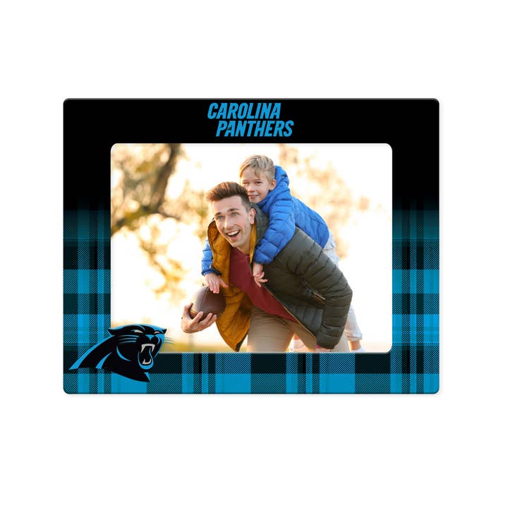 NFL Football Carolina Panthers Acrylic 5x7" Picture Frame for wholesale by Rico Industries