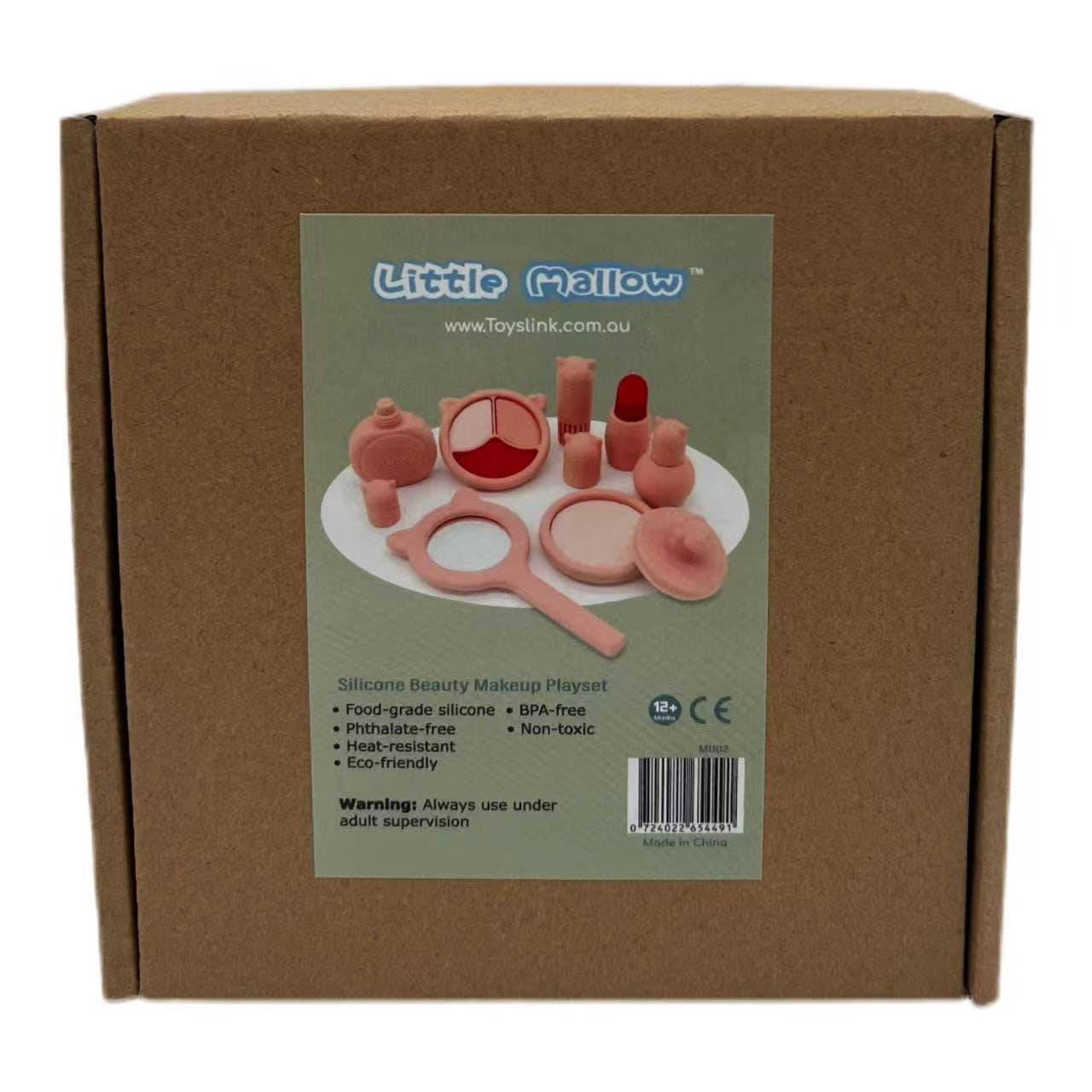 ToysLink - Wholesale Toy Set - Kids - Pink Silicone Makeup Playset Kit3