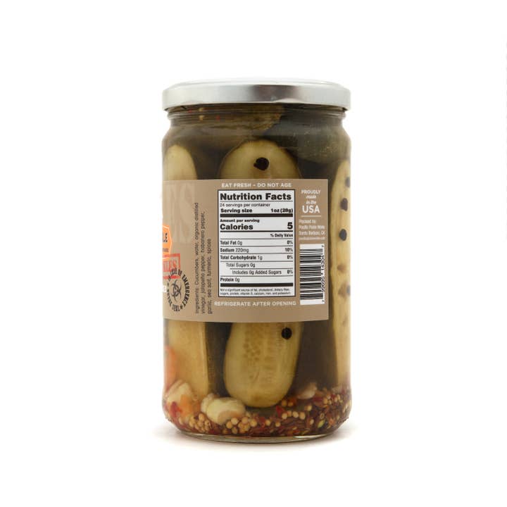 Pacific Pickle Works - Wholesale Pickled Vegetables - Pandemic Pickles - Habanero Caraway Pickles