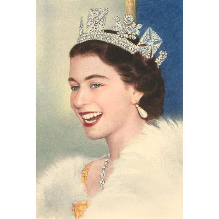 Found Image Press – Engroshandel Postkort – Postkort EN-323 Dronning Elizabeth II