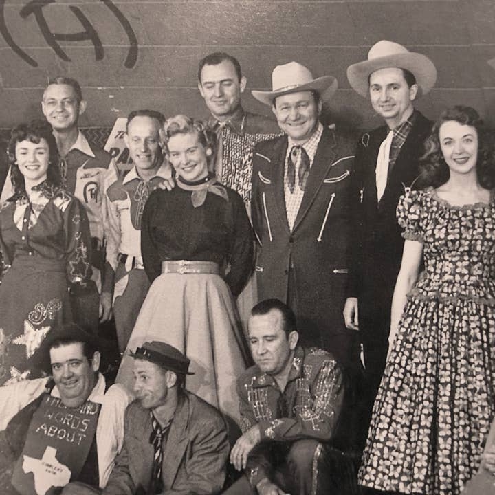 Vintage 5 - Wholesale Photograph - Town Hall Party - 1955 - Los Angeles, CA 7"x14" B&W Print2