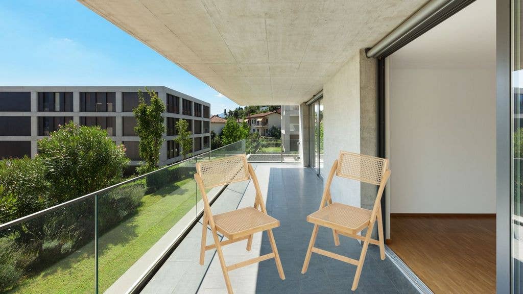 Aria Home – wholesale Folding chair – Set of 2 Tristan Bamboo Wood Folding Chair,7