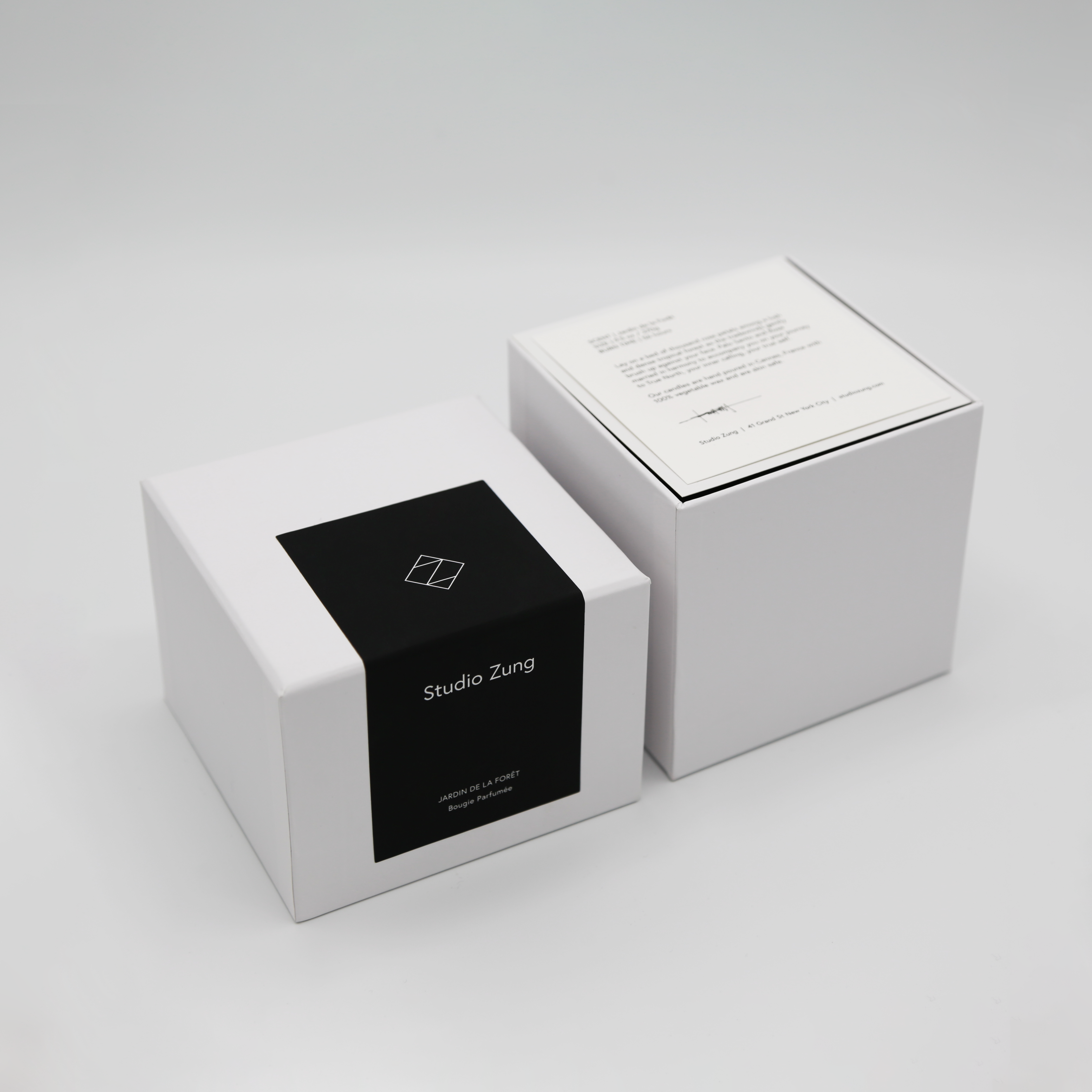 Shop Zung - Vente Bougie en bocal - Bougie parfumée Studio Zung | Nº1 Jardin de la Forêt10