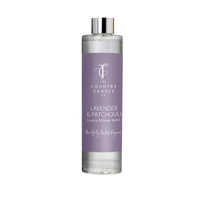 Pastels-Lavender & Patchouli 200ml Diffuser Refill for wholesale by The Country Candle Co.