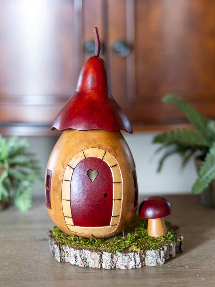 Mossy Hollow Cottage for wholesale by Meadowbrooke Gourds