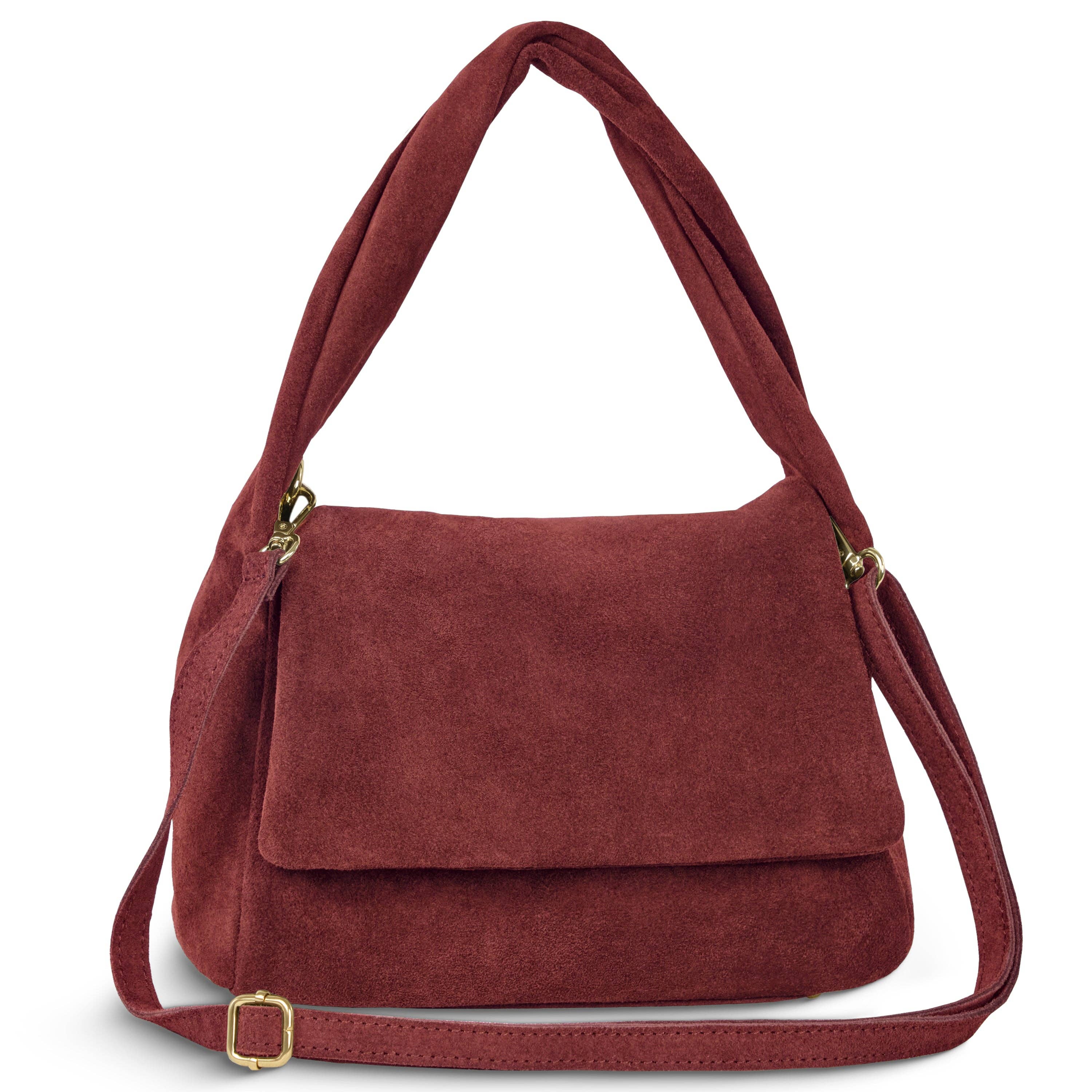 TAKEASY - Vendita all'ingrosso Borsa con manico - Donna - Borsa a mano in pelle scamosciata7