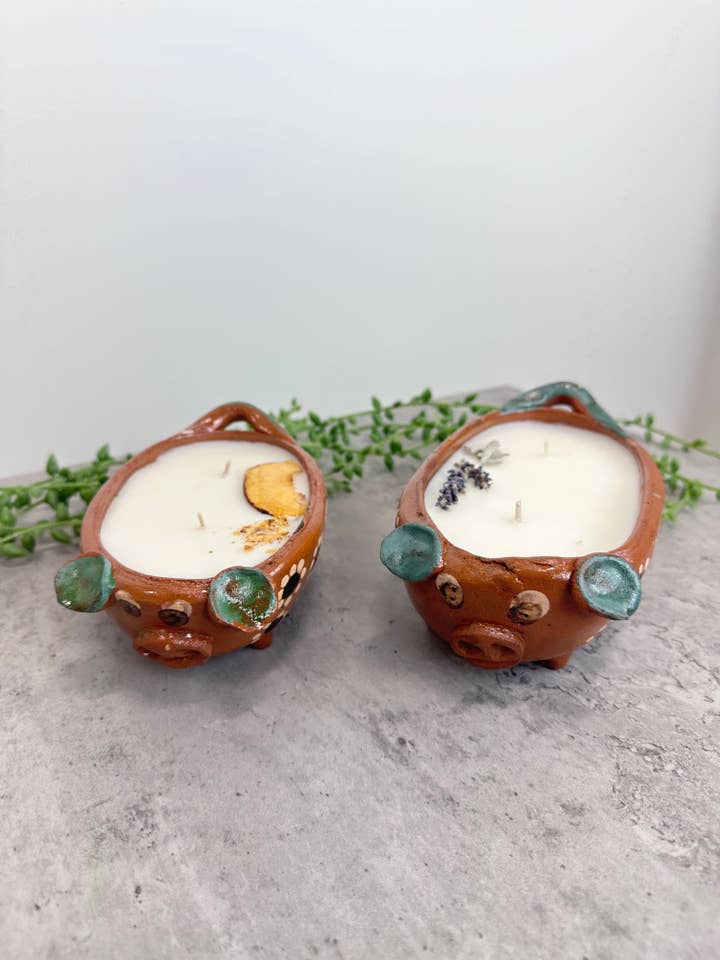 Bougie Marranita pour la vente par Margarita's Cazuelitas