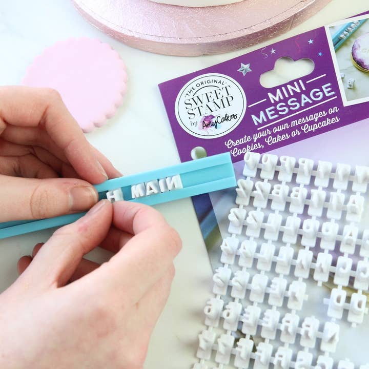 Sweet-Stamp - Wholesale Cake decorating kit - SweetStamp - MINI MESSAGE Set 72pcs9