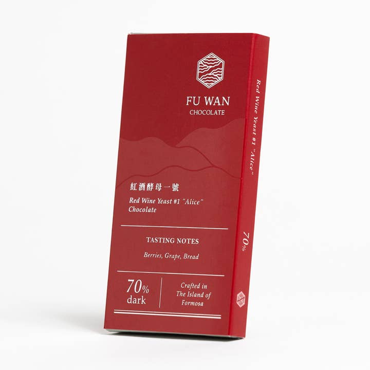 70% rode wijngist #1 „Alice” chocolade voor wholesale door Fu Wan