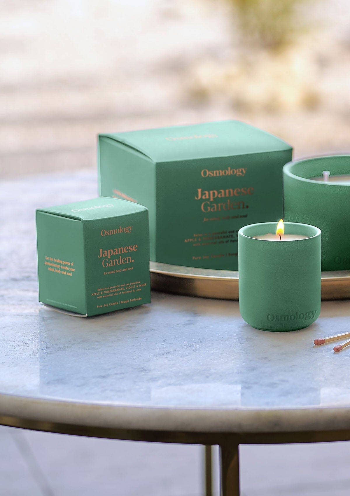 Osmology - Wholesale Jar/Filled Candle - Japanese Garden Mini Scented Candle2