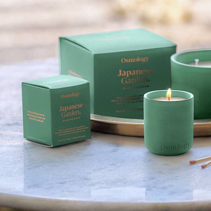 Osmology - Wholesale Jar/Filled Candle - Japanese Garden Mini Scented Candle2