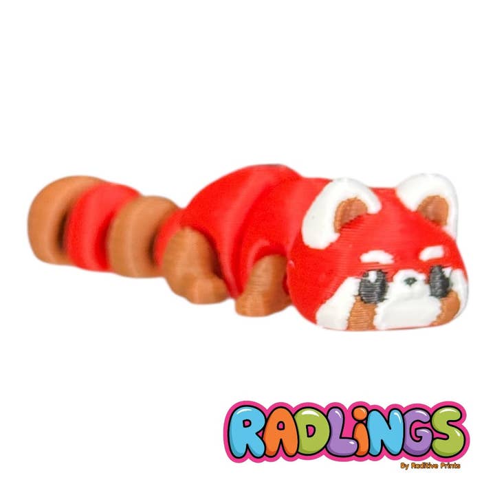 Panda rouge pour la vente par Raditive Prints