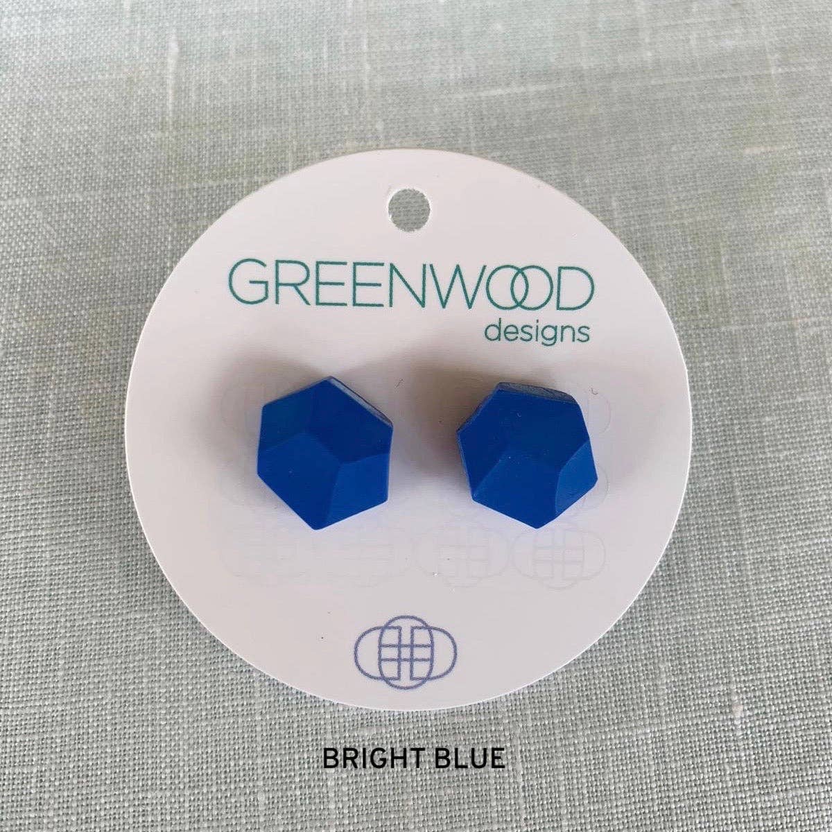 Greenwood Designs - Wholesale Stud/post earrings - Plain Rock Earrings26