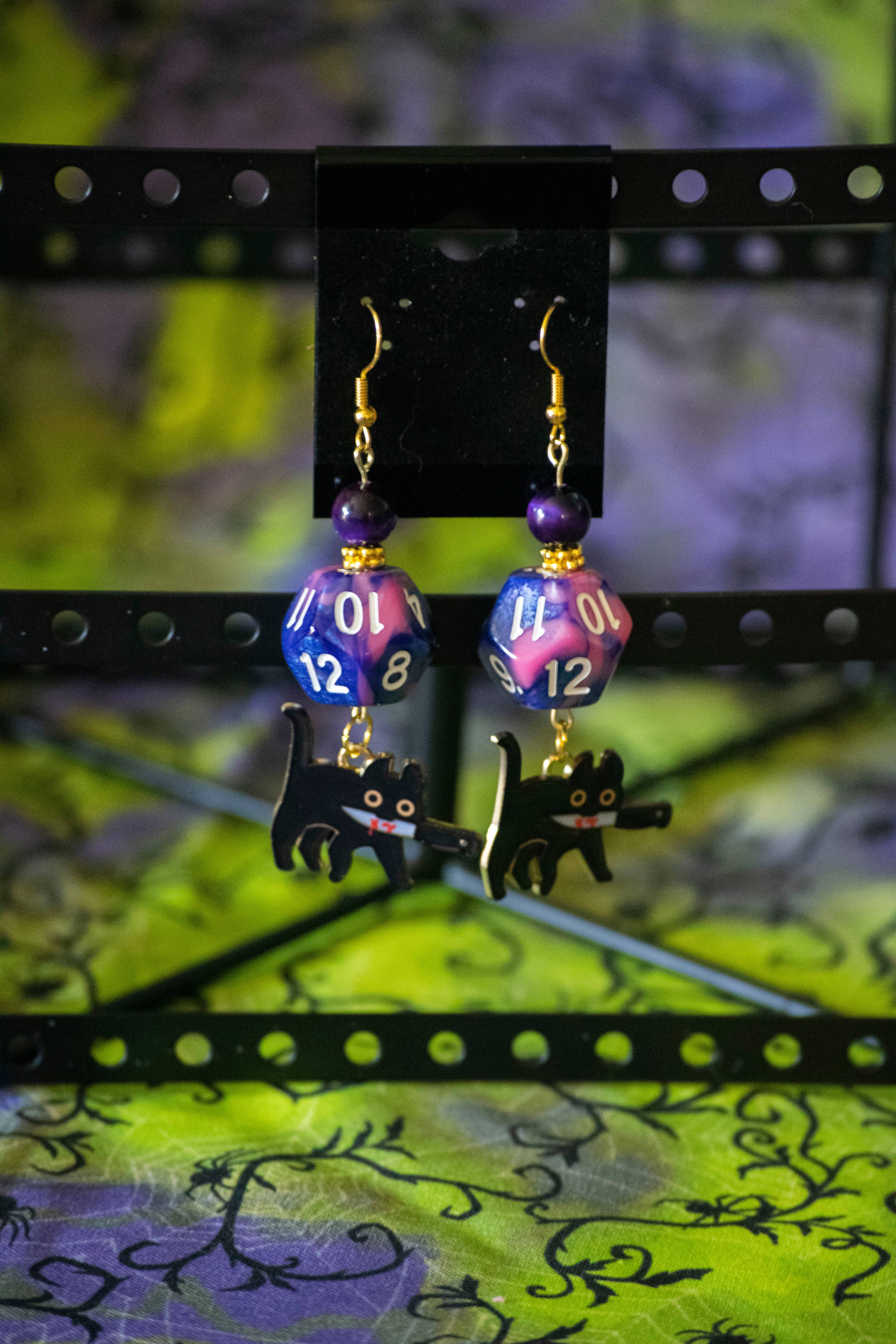 Melody's Menageries (Critical Crystals) - Wholesale Jewelry Set - Dice earring wholesale box19