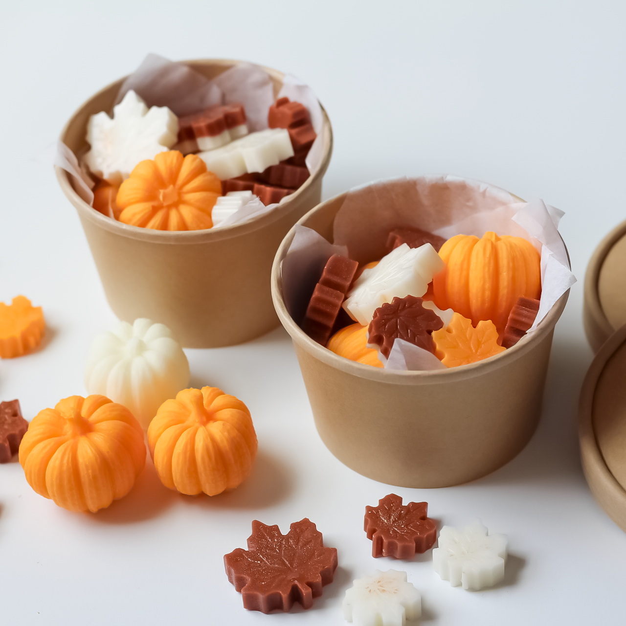 Jarful House - Vente Fondants - Fondants de cire d’automne Hello Pumpkin - 100 g1