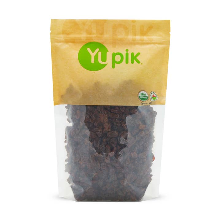 Yupik - Wholesale Dried/Dehydrated Fruit - Yupik Organic Thompson Raisins, Seedless, Dried Fruit, Vegan0