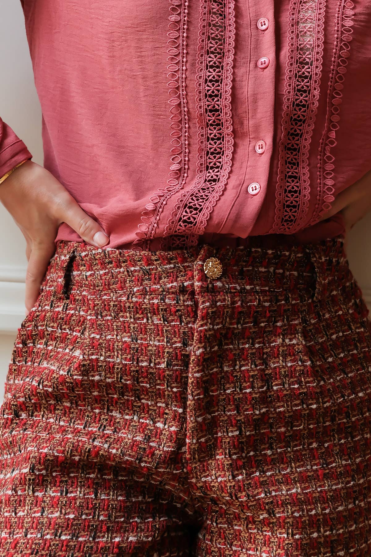 LOVIE & CO - Wholesale Shorts - Women's - Tweed shorts7