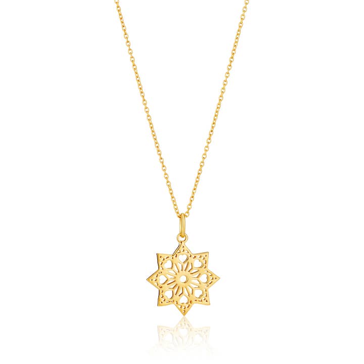 GEOMETRIC HEART PENDANT for wholesale by Fool's Gold Jewellery