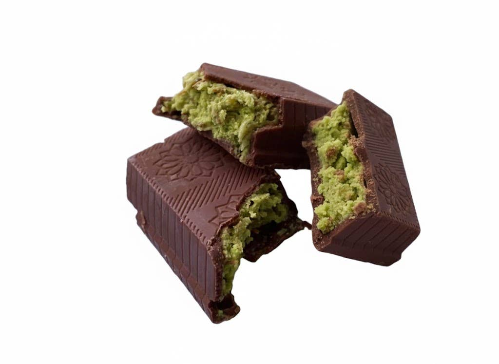 Aladdin - Wholesale Chocolate Bar - Dubai Chocolate Bar 37g Pistachio Praline Halal Turkish7