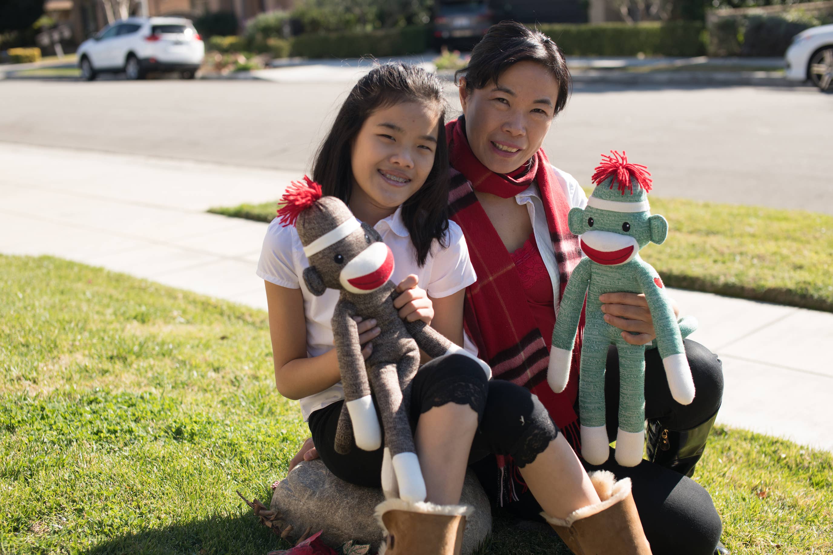 Plushland - Wholesale Stuffed/Plush Toy - Kids & Baby - 20″ Valentine Sock Monkey | Valentine Plush Monkey Gift4