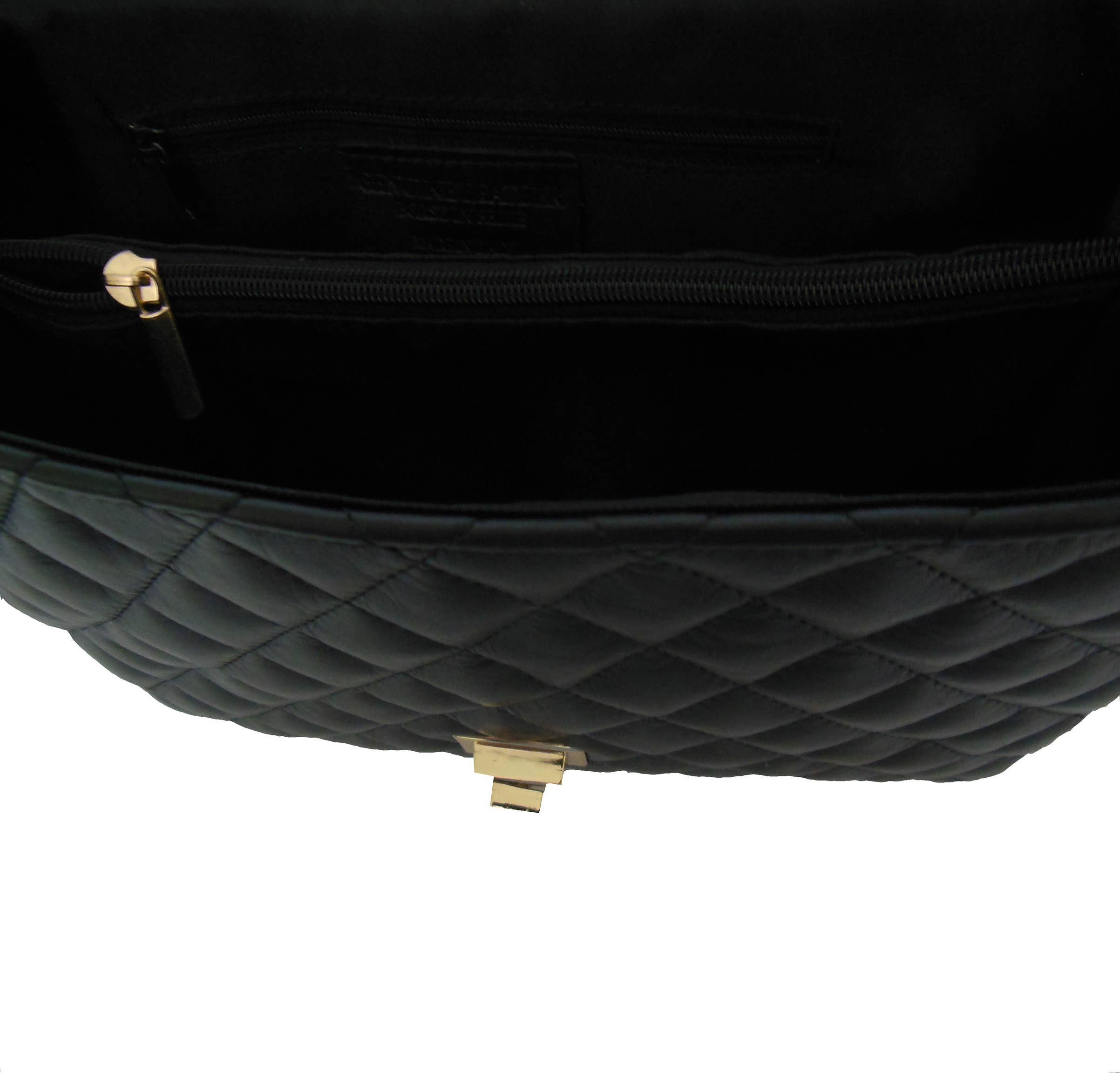 Canetti Roberto - Wholesale Shoulder Bag - Women's - QUILTED LEATHER SHOULDER BAG 1205