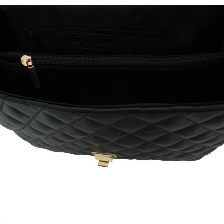 Canetti Roberto - Wholesale Shoulder Bag - Women's - QUILTED LEATHER SHOULDER BAG 1205