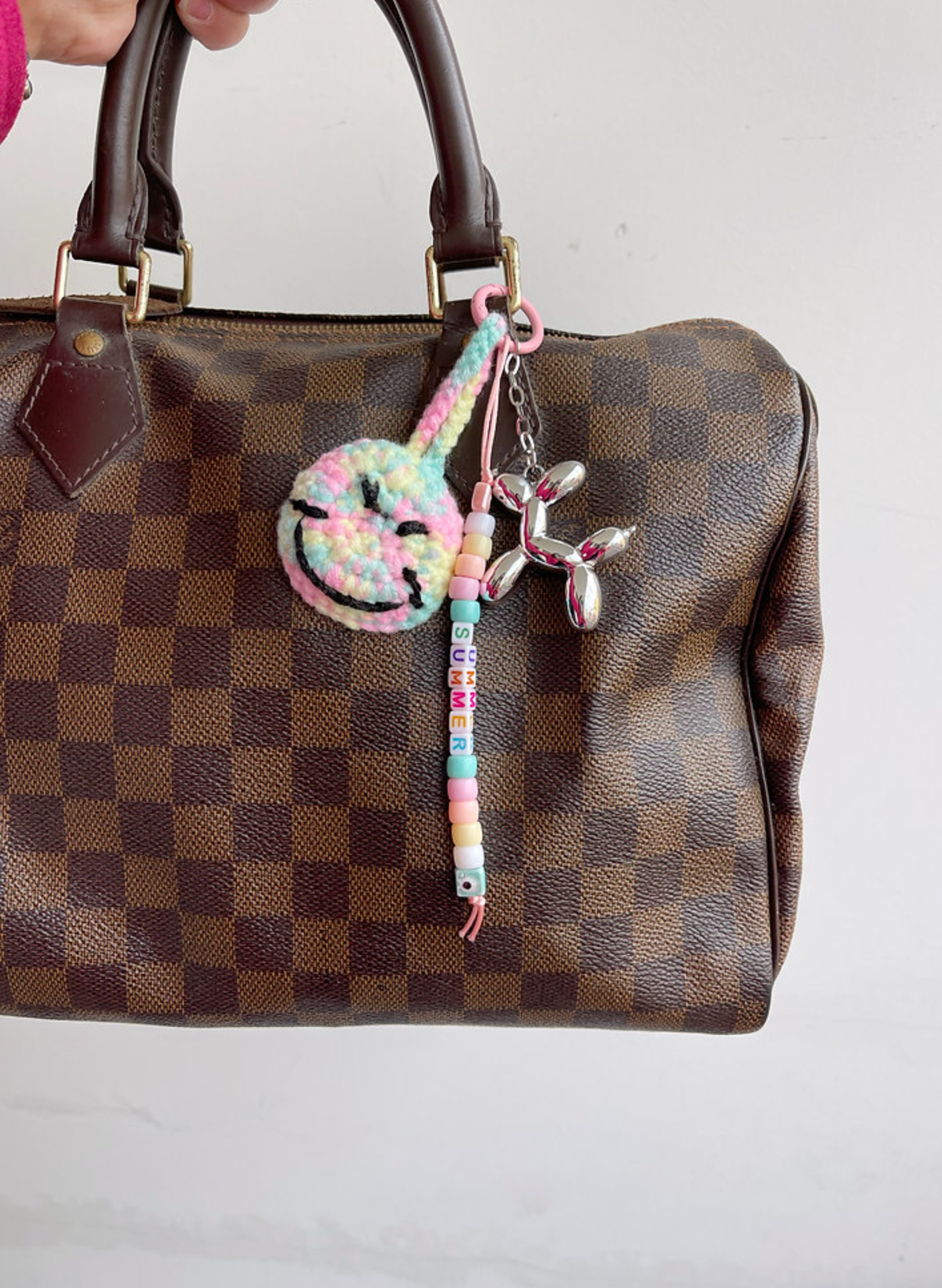 Liviana Lisbon - Wholesale Purse/Bag Accessory - Women's - BAG CHARM GRIGRI SMILEY1