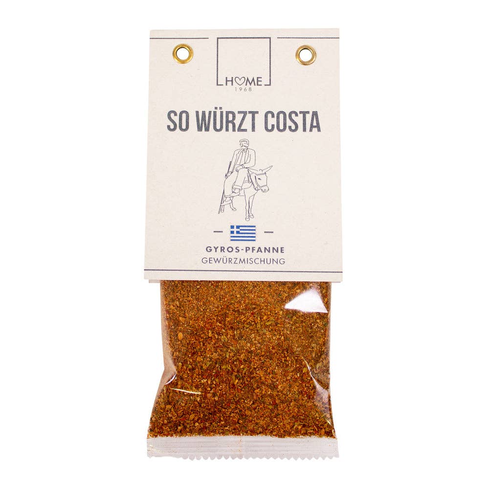 HOME1968 GmbH - Wholesale Dried Spice Mix - How to season Costa Gyros pan0