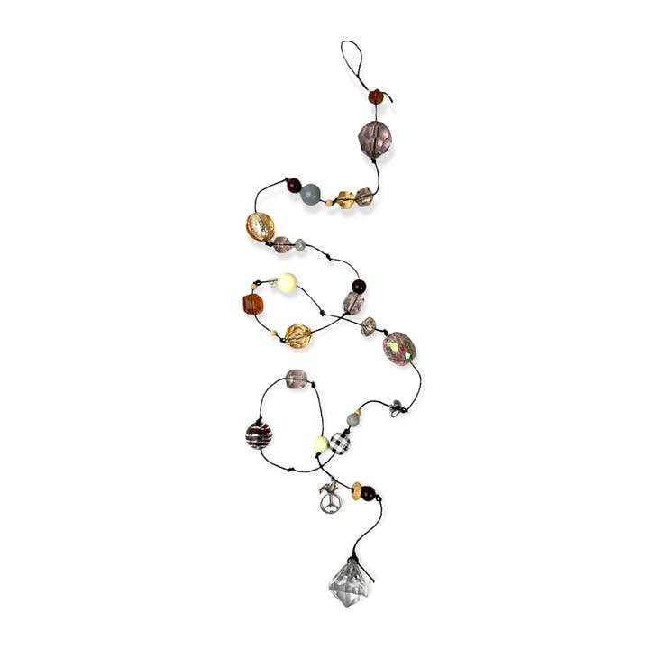 Whimsies - Wholesale Outdoor Ornament/Decor - Bead crystal mobile garden spinner ornament whimsical unique1