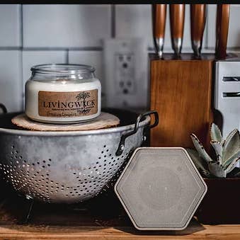 Knetterend kampvuur - met de hand gegoten sojakaars - 10oz voor wholesale door LIVINGWICK