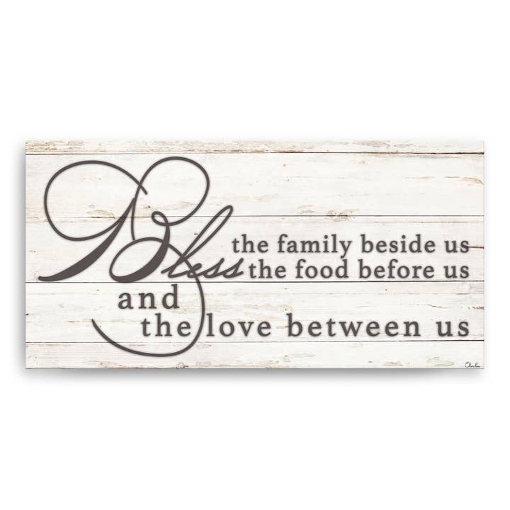 Ready2hangart, Inc. - Wholesale Sign - Blessing' Wrapped Canvas Kitchen Wall Art2